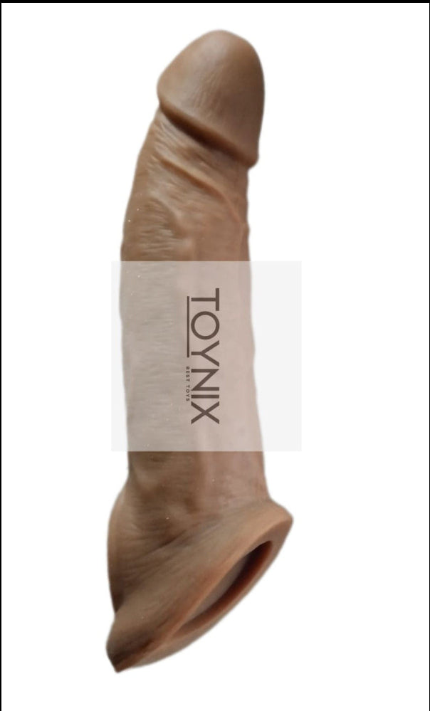 Silicon Dragon Condom 7" Inches Dark Color