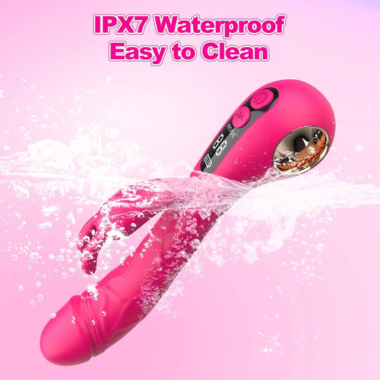 Dual Stimulation Rechargeable Rabbit Vibrator