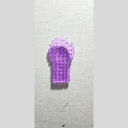 Thumb Crystal Condom Dotted