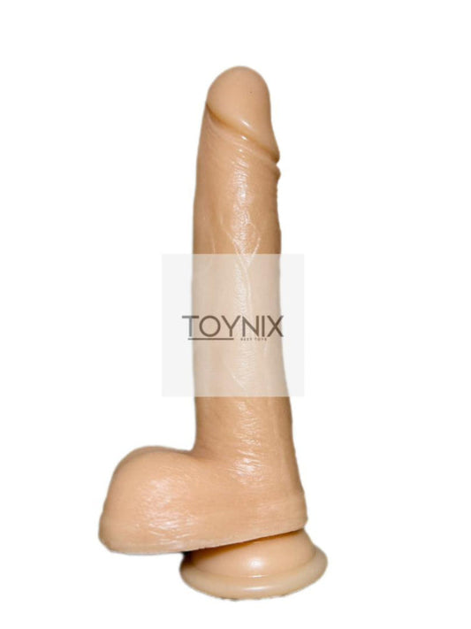 Dildo Solid 8 Inches With Belt/Strap Sillicon